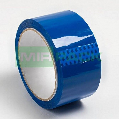 Скотч упаковочный синий 48 мм 66 м 45 мкм - Вид 1