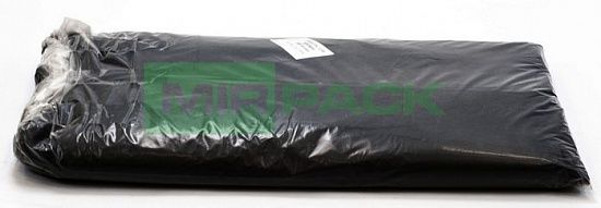 Мешки для мусора 180 литров, 45 мкм, черные в пачках 100 шт - Вид 2