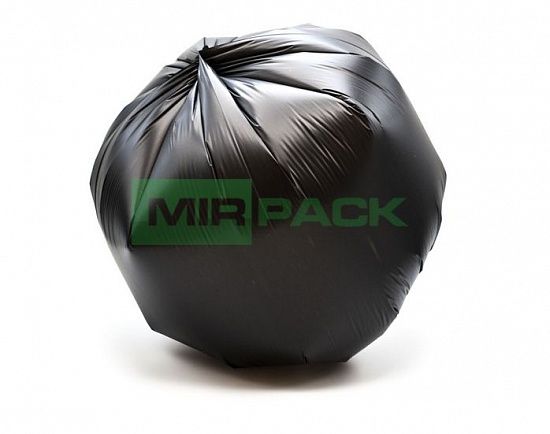 Мешки для мусора 35 л, в рулоне 20 штук, 20 мкм, ПСД, черные, 50х64 см, особопрочные - Вид 3